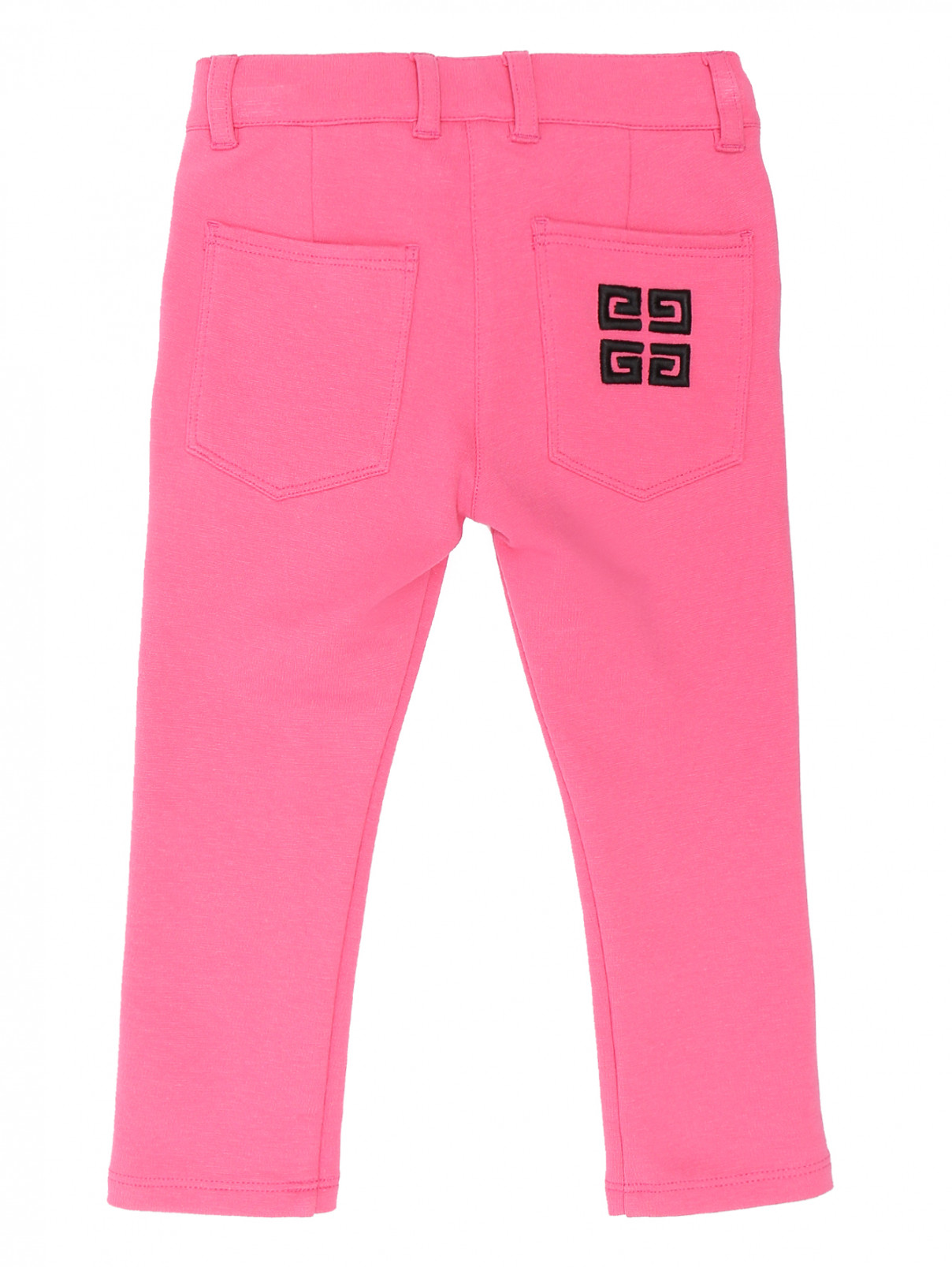 Брюки с карманами Givenchy  –  Общий вид  – Цвет:  Розовый