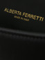 Сумка из кожи на ремне-цепочке Alberta Ferretti  –  Деталь1