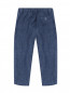 Однотонные брюки изо льна с карманами Il Gufo  –  Обтравка1