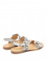 Кожаные сандалии с узором Gallucci  –  Обтравка2