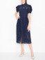 Платье с вышивкой ришелье Alberta Ferretti  –  МодельОбщийВид