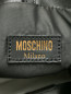 Сумка из гладкой кожи с принтом Moschino  –  Деталь1