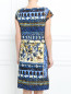 Платье с узором свободного кроя Alberta Ferretti  –  Модель Верх-Низ1