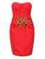 Мини-платье с фурнитурой Moschino  –  Общий вид
