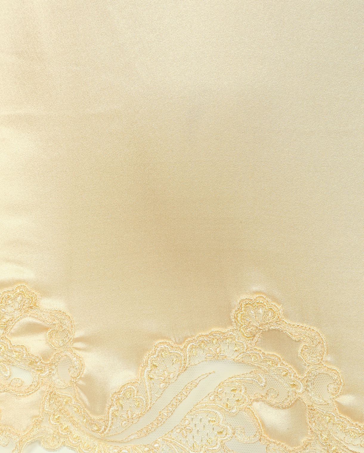 Сорочка с кружевной отделкой Cotton Club  –  Деталь  – Цвет:  Белый