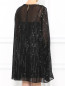 Платье свободного фасона из шелка декорированное пайетками Costume National  –  Модель Верх-Низ1