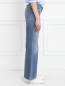 Широкие джинсы из светлого денима Sportmax Code  –  Модель Верх-Низ2