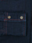 Рубашка из денима с контрастной отстрочкой Calvin Klein 205W39NYC  –  Деталь1