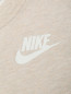 Лонгслив ассиметричного кроя с логотипом Nike  –  Деталь