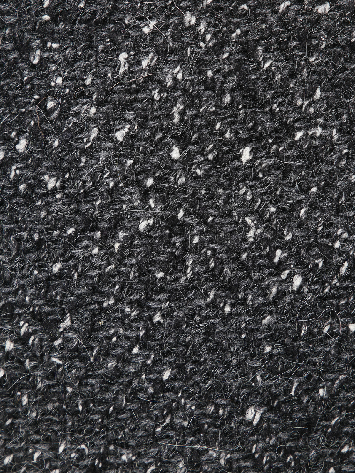 Юбка-миди из смешанной шерсти Alysi  –  Деталь  – Цвет:  Серый