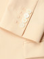 Однобортный жакет из шерсти с боковыми карманами Michael Kors  –  Деталь