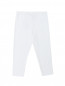 Трикотажные брюки из хлопка на резинке Aletta Couture  –  Обтравка1