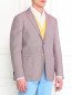 Пиджак из хлопка с узором Corneliani ID  –  Модель Верх-Низ