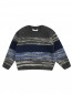 Пуловер из шерсти с узором "полоска" Dolce & Gabbana  –  Общий вид