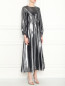 Платье-миди из шелка расклешенного кроя Max&Co  –  МодельВерхНиз