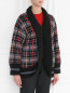 Куртка на молнии из смесовой шерсти с узором "клетка" Jean Paul Gaultier  –  Модель Верх-Низ