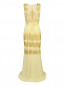Платье макси декорированное бисером Elisabetta Franchi  –  Общий вид