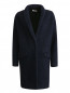 Пальто свободного кроя с накладными карманами Alberto Biani  –  Общий вид