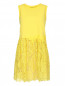 Платье из хлопка с кружевной юбкой P.A.R.O.S.H.  –  Общий вид
