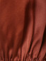 Блуза из шелка свободного кроя со спущенными плечами TIBI  –  Деталь