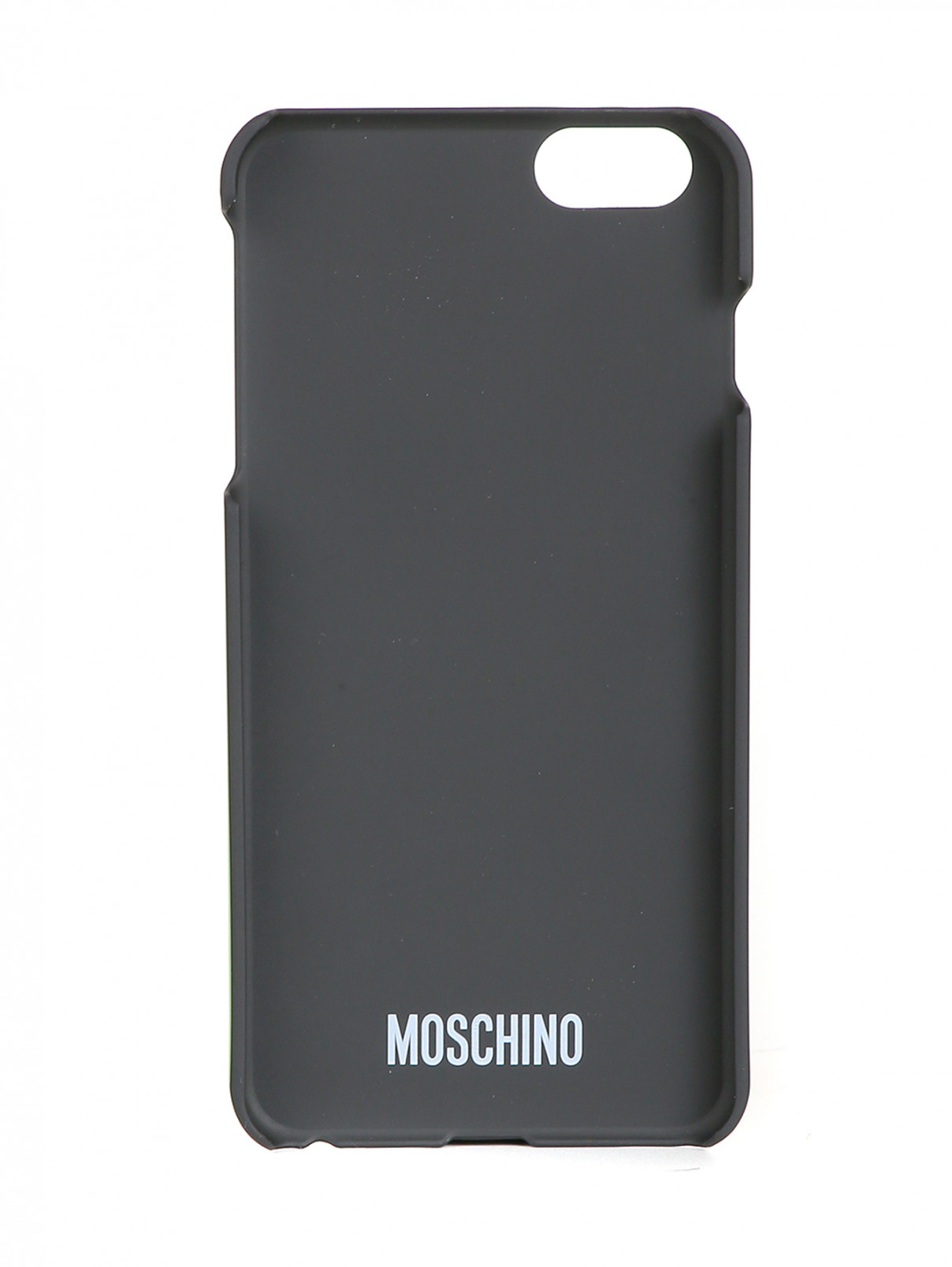 Чехол для IPhone 6 Plus Moschino Couture  –  Обтравка1  – Цвет:  Зеленый