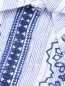 Платье-мини из льна декорированное вышивкой Ermanno Scervino  –  Деталь
