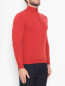 Джемпер из кашемира на молнии Piacenza Cashmere  –  МодельВерхНиз