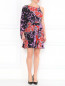 Платье из шелка с абстрактным принтом Versace Collection  –  Модель Общий вид