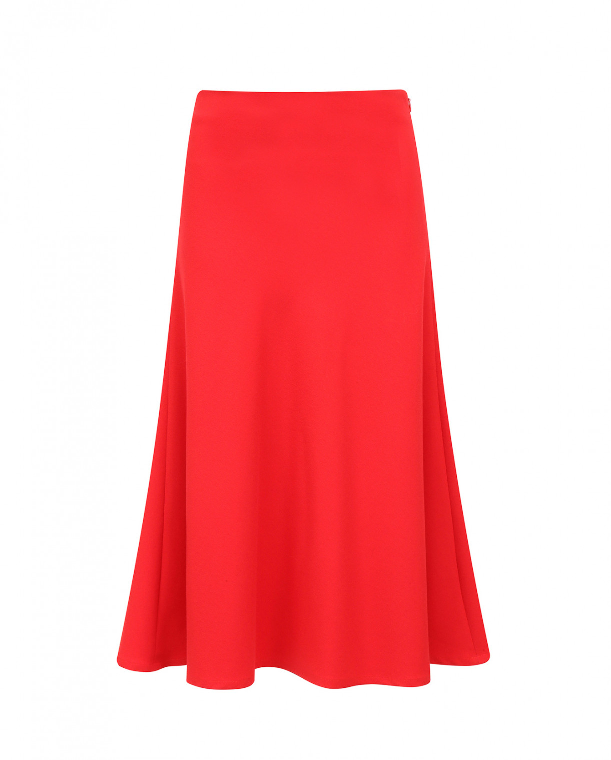 Классическая юбка-миди Les Petites...  –  Общий вид  – Цвет:  Красный