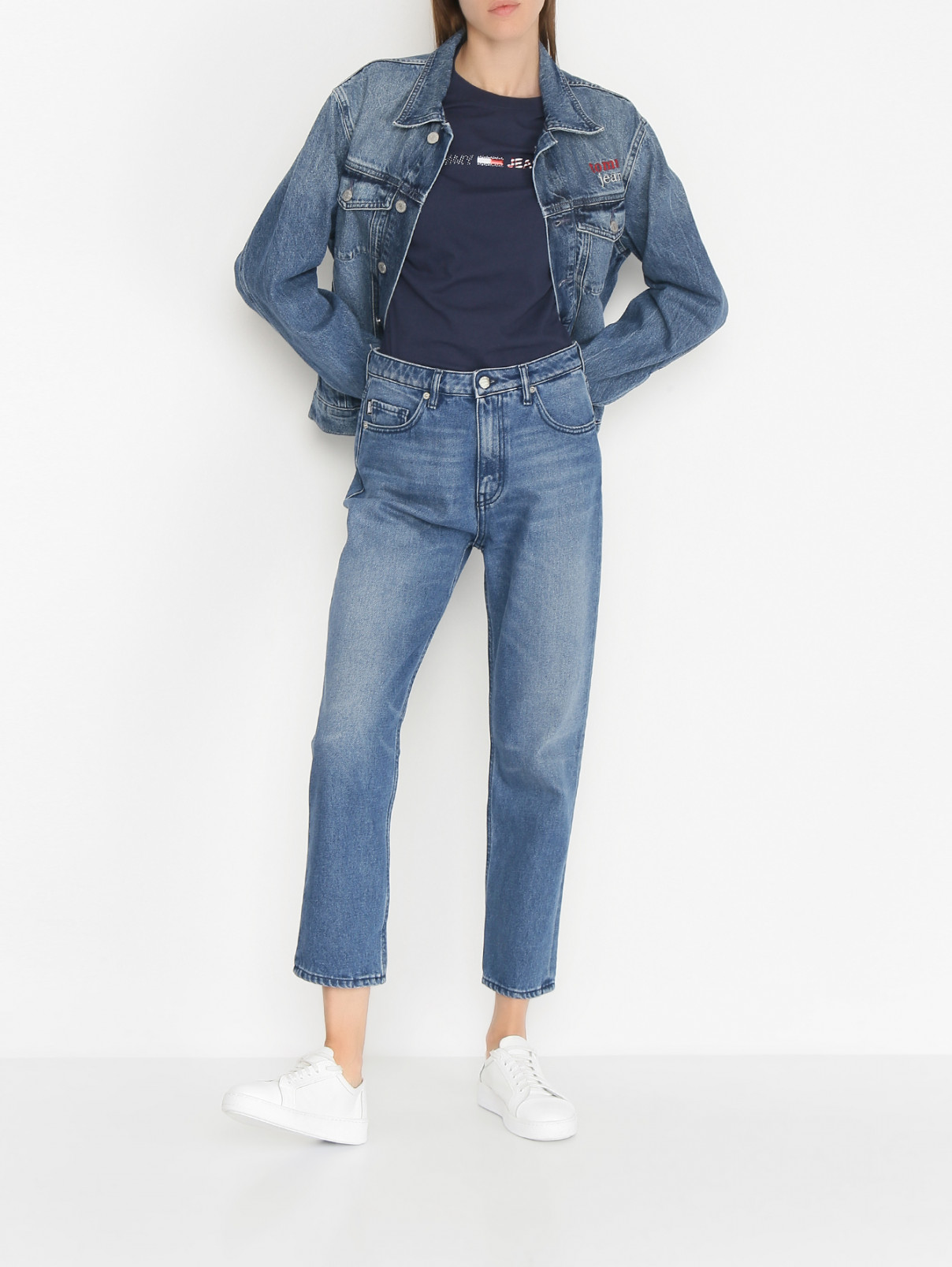 Куртка из денима Tommy Jeans  –  МодельОбщийВид