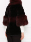 Пальто из меха кролика Versace Collection  –  Модель Верх-Низ1