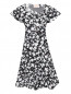 Платье-миди из хлопка с узором Persona by Marina Rinaldi  –  Общий вид