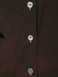 Блуза свободного кроя с принтом и контрастной отделкой Marc Jacobs  –  Деталь
