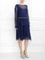 Платье из шелка с декором Alberta Ferretti  –  Модель Общий вид