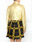 Укороченная куртка с золотой фурнитурой Moschino  –  Модель Верх-Низ1