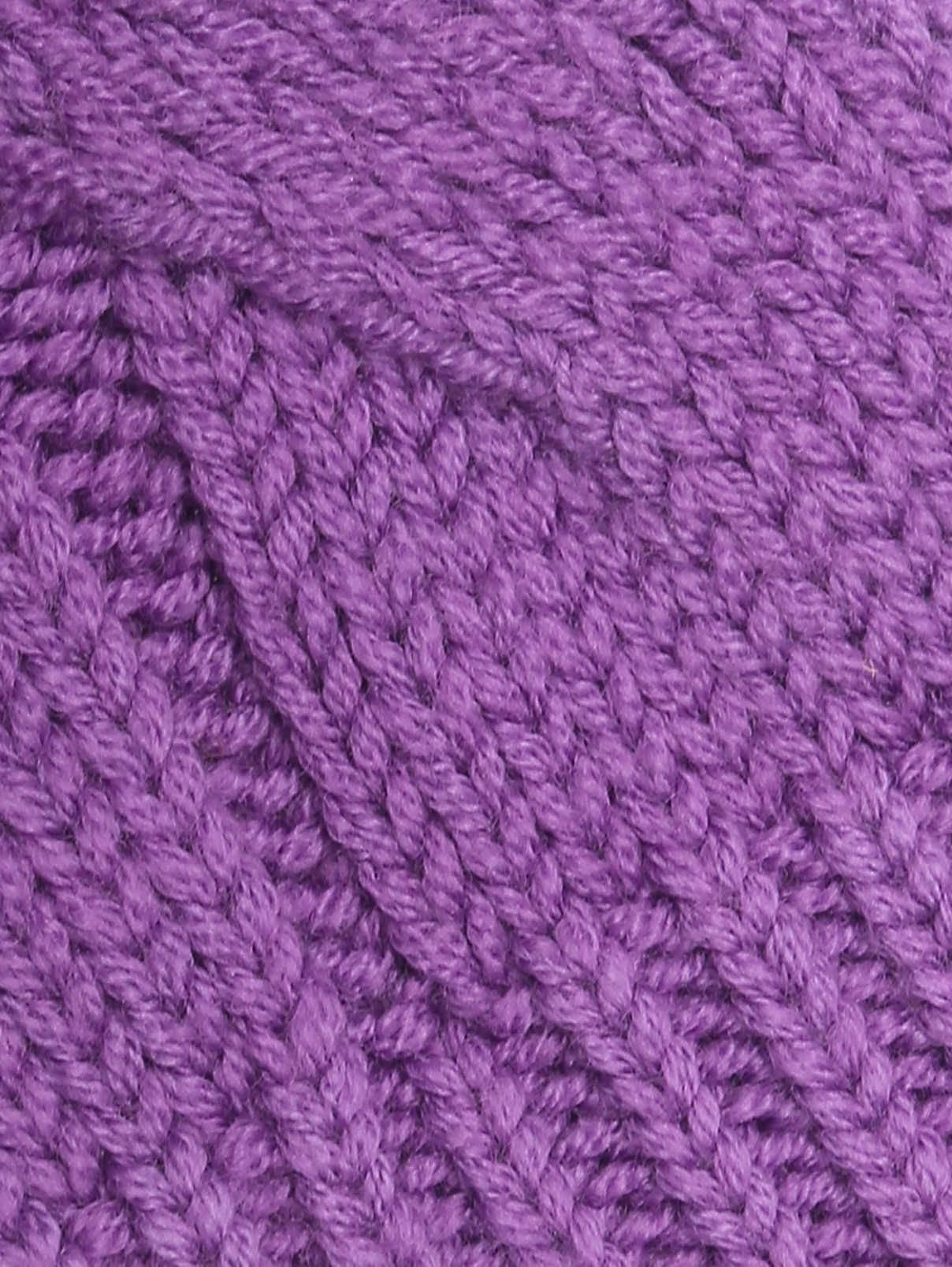 Свитер из шерсти с логотипом Ermanno Firenze  –  Деталь1  – Цвет:  Фиолетовый