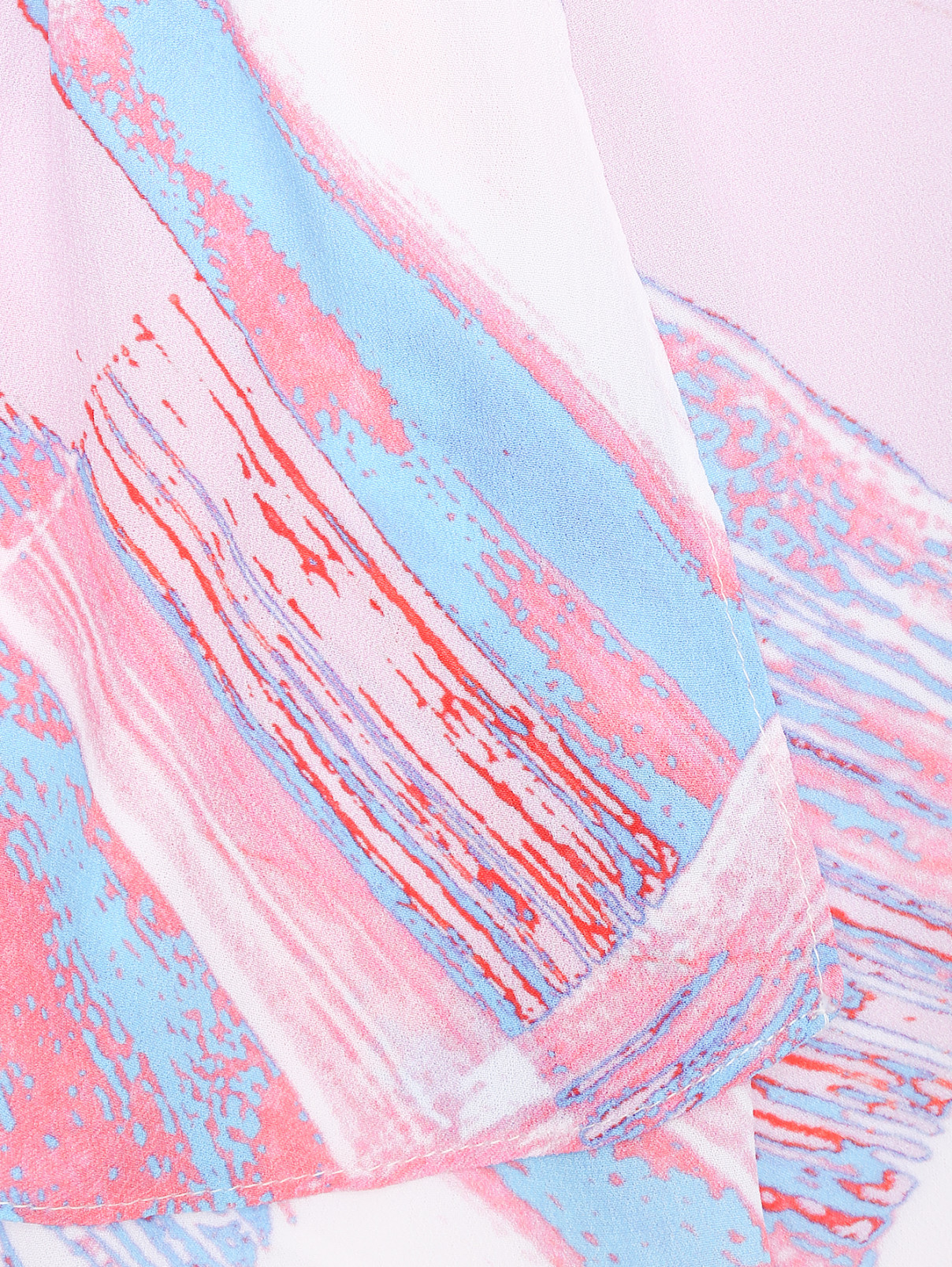 Юбка из вискозы с узором Iro  –  Деталь1  – Цвет:  Фиолетовый