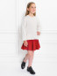 Вельветовая юбка с оборкой Ralph Lauren  –  Модель Общий вид