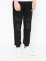 Трикотажные брюки со вставками Philipp Plein  –  МодельВерхНиз