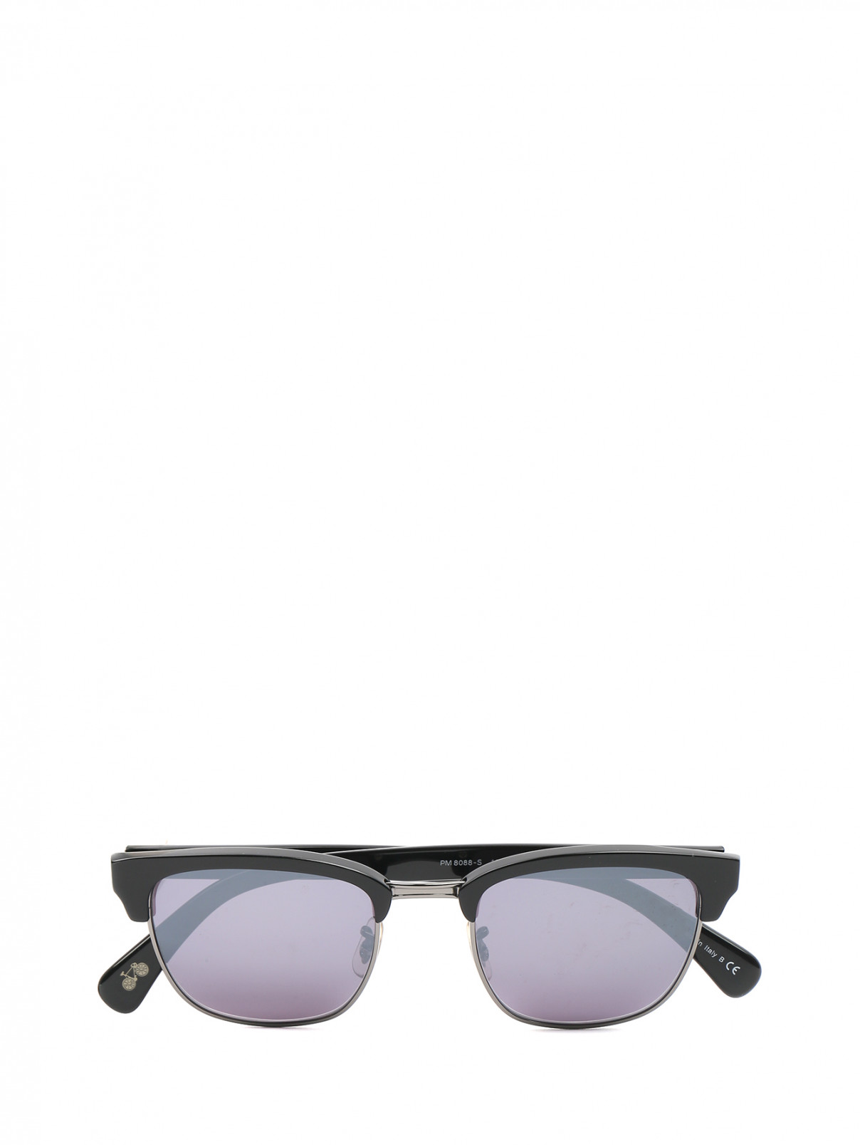 Cолнцезащитные очки в оправе из пластика и металла Paul Smith  –  Общий вид  – Цвет:  Черный