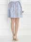 Юбка-мини с анималистичным узором Ermanno Scervino  –  Модель Верх-Низ1