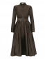 Платье-миди из шелка с поясом Max Mara  –  Общий вид