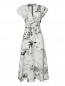 Платье-миди, из вискозы с графичным узором Paul Smith  –  Общий вид