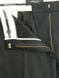 Укороченные брюки из шерсти прямого кроя Rochas  –  Деталь1