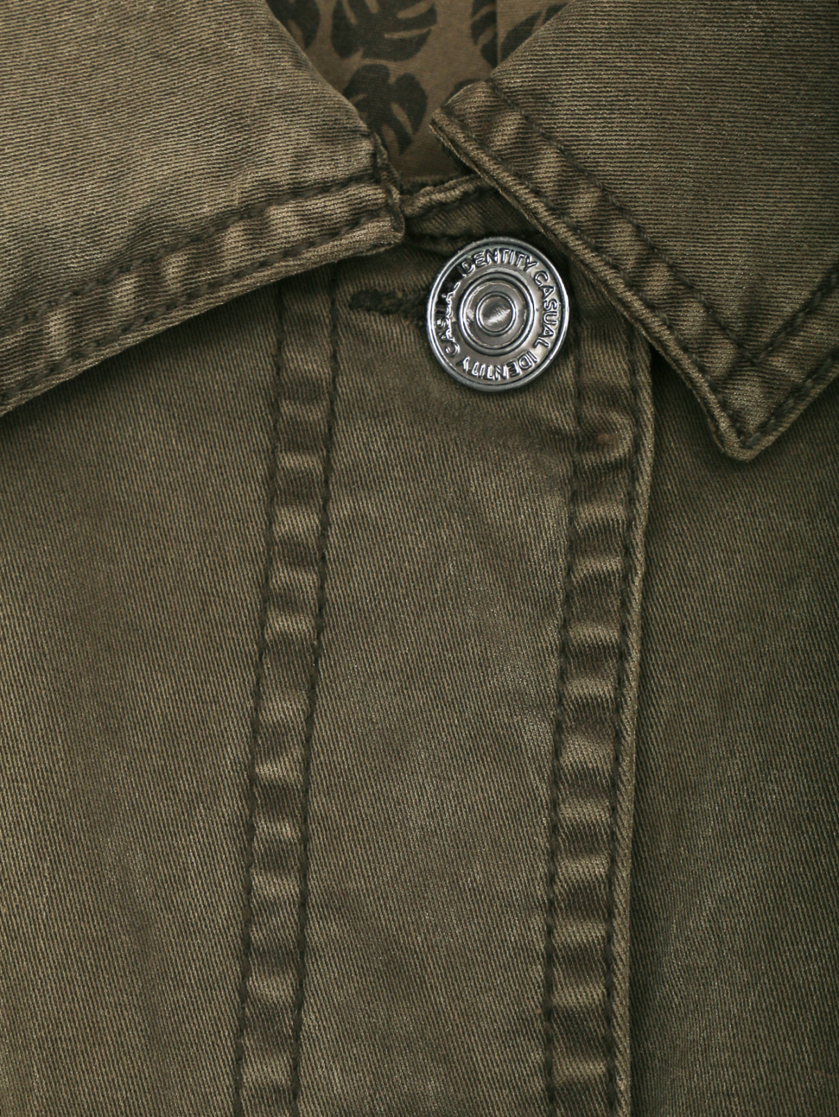 Куртка из хлопка на пуговицах Comma  –  Деталь