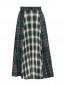 Плиссированная юбка-миди с узором Max&Co  –  Общий вид