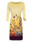 Платье свободного кроя с цветочным узором Etro  –  Общий вид
