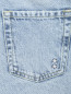 Широкие джинсы с потертостям Icon Denim La  –  Деталь