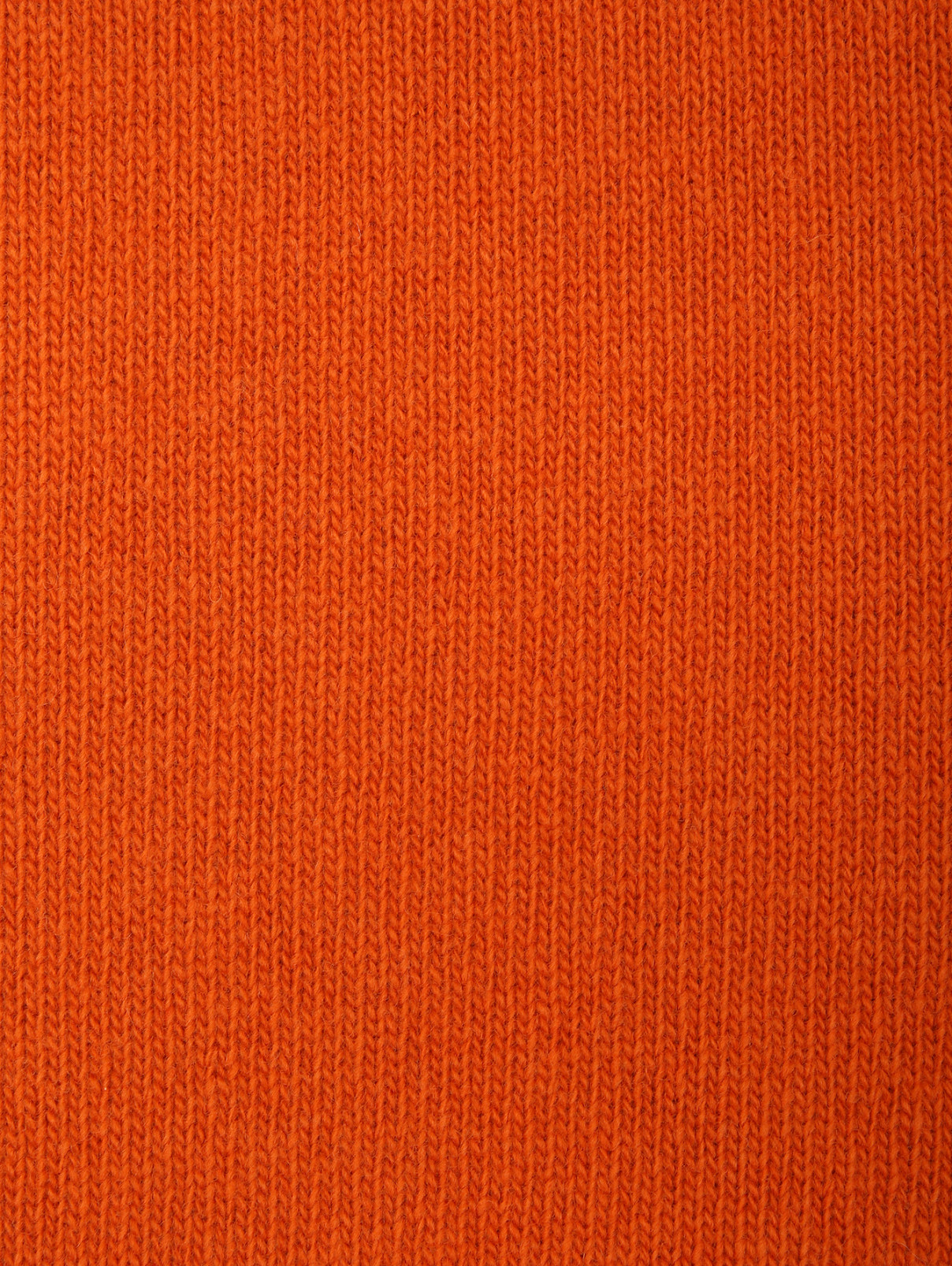Шарф из шерсти Il Gufo  –  Деталь  – Цвет:  Оранжевый