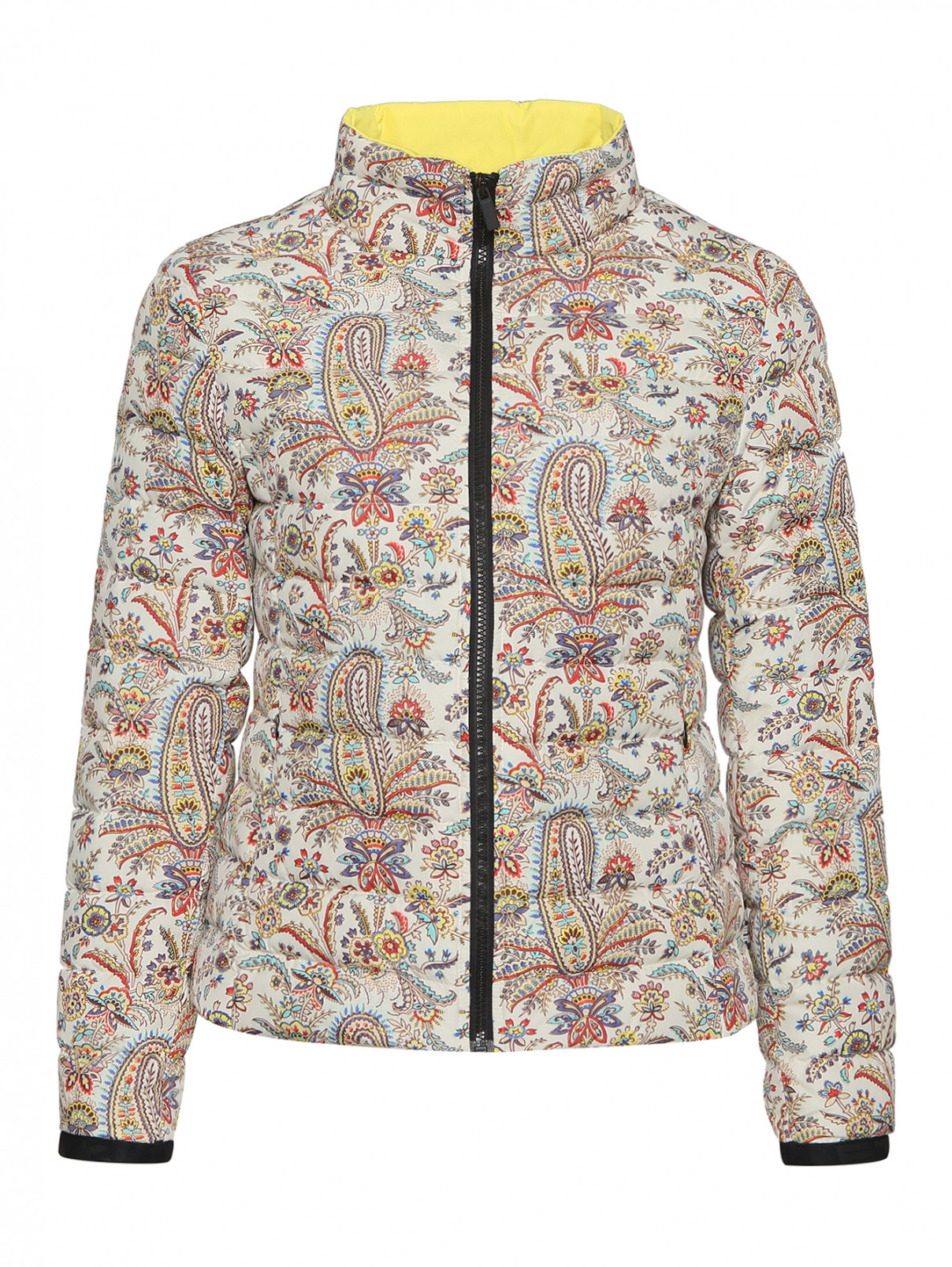 Куртка на молнии с узором Etro  –  Общий вид  – Цвет:  Мультиколор